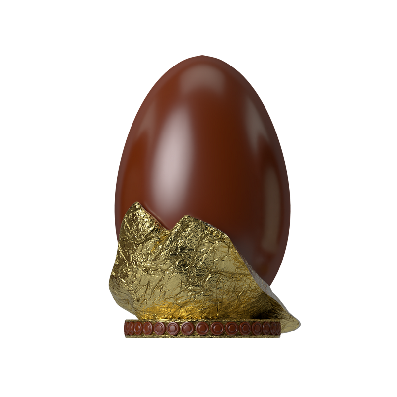 Fauteuil Oeuf de Pâques en chocolat