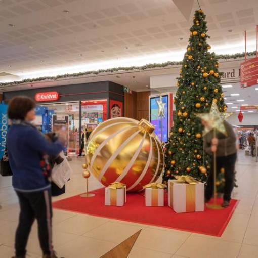 Boule de Noël "Bâton-Rouge"