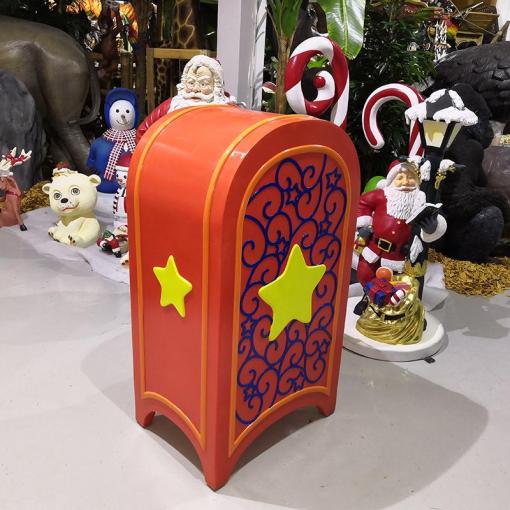 Boîte aux lettre pour une décoration vintage de Noël