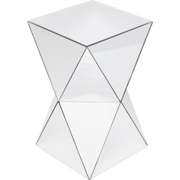 Table d'appoint  hexagonale effet miroir